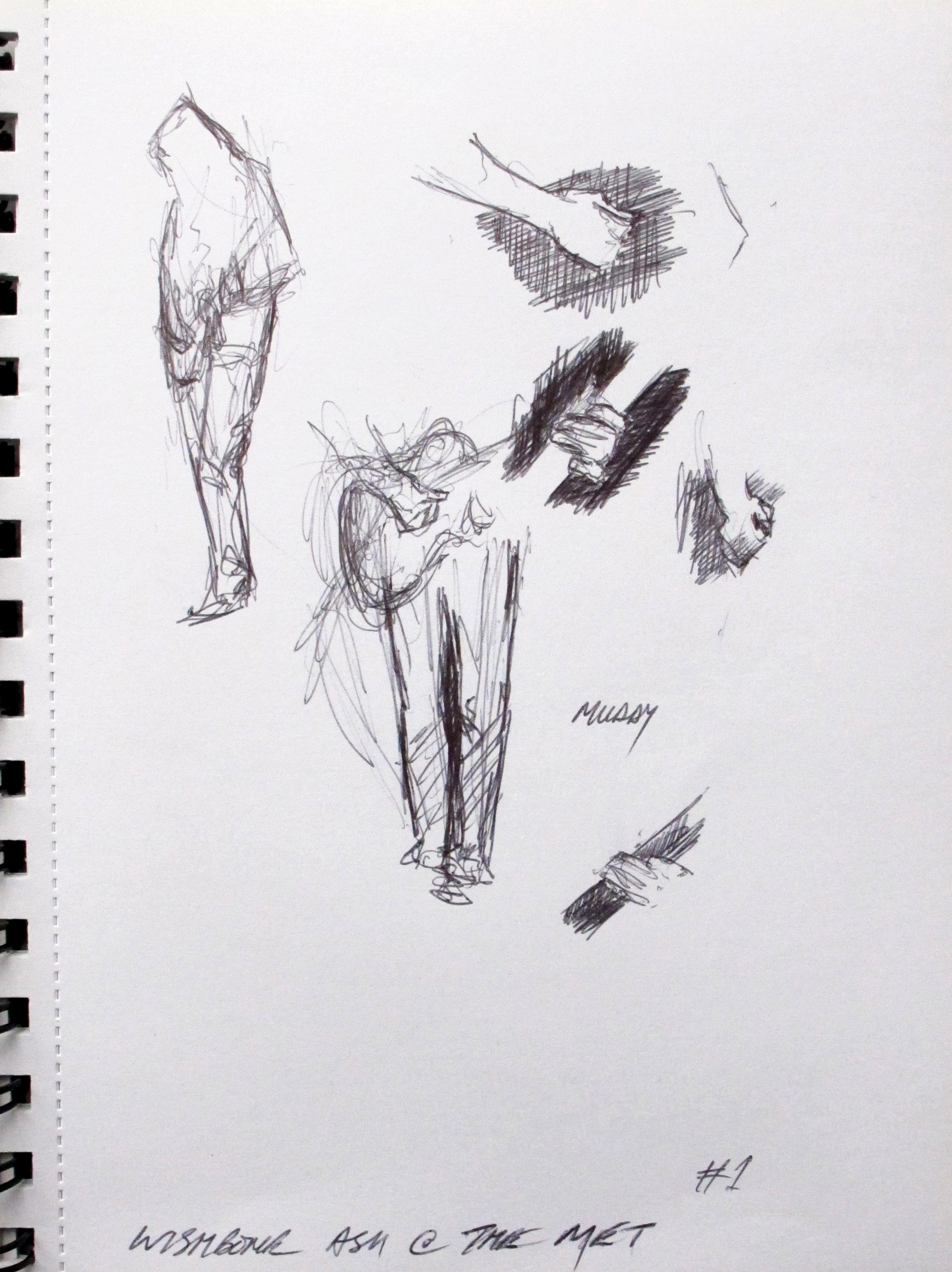 2194x2931 Pete Marsh Art - Wishbone Drawing