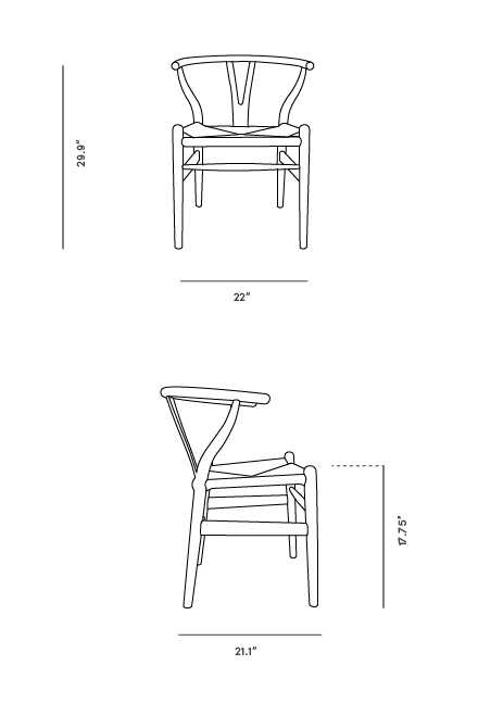 440x670 Wishbone Chair Rove Concepts - Wishbone Drawing