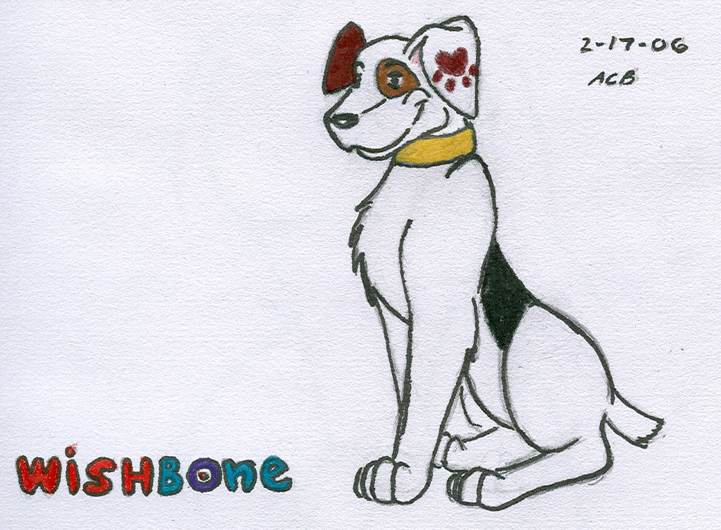 1042x767 Wishbone - Wishbone Drawing