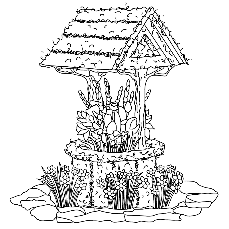 Wishing Well Drawing at Explore collection of