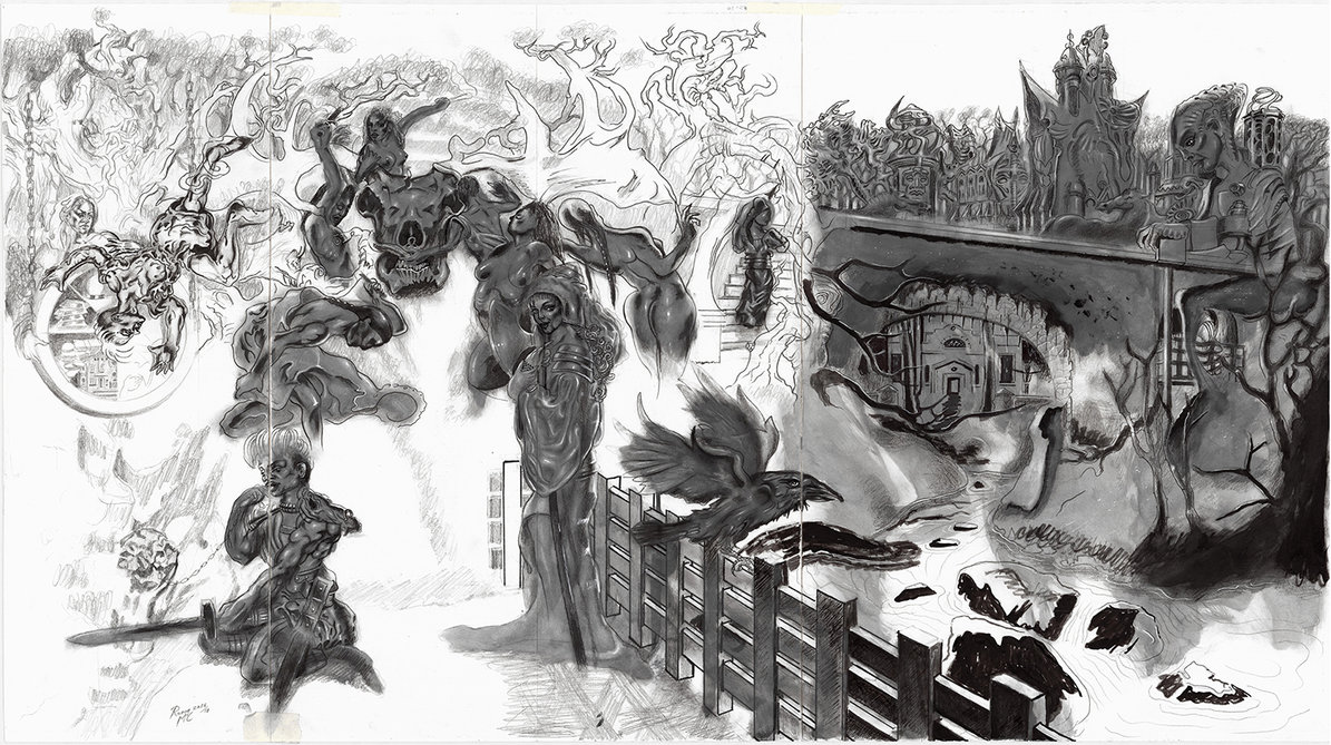 1195x669 The Wishing Well Drawing - Wishing Well Drawing