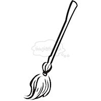 200x200 witch broom - Witch Broom Drawing