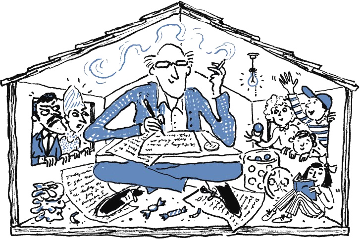 727x483 easy to draw witch face roald dahl s subversive storytelling how - Witch Face Drawing