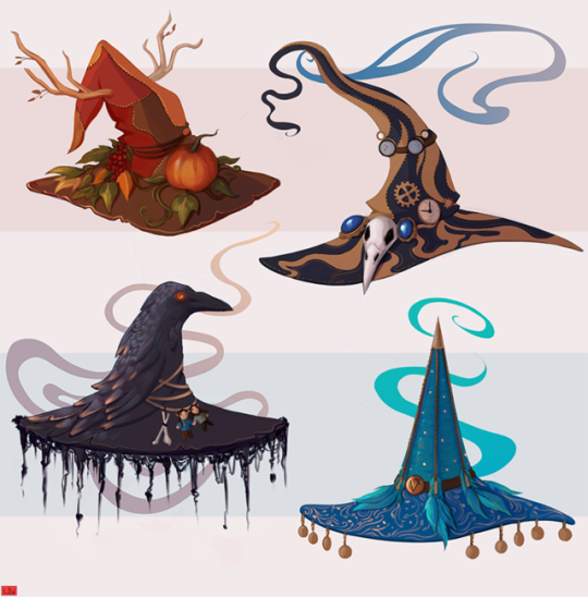 540x548 gilmore's glorious - Witch Hat Drawing