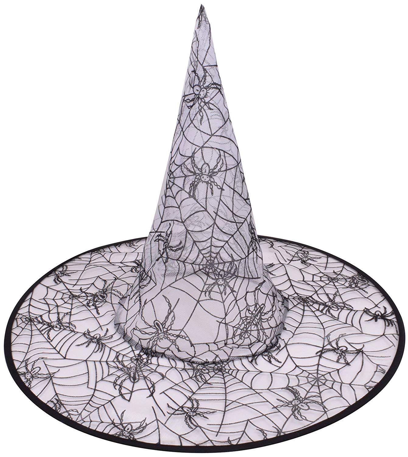 1340x1500 orsky women's halloween witches hats tulle white clothing - Witch Hat Drawing