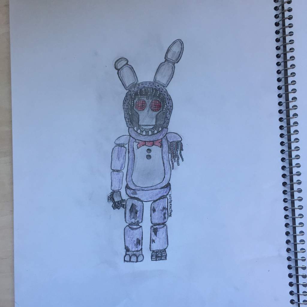 1024x1024 withered bonnie drawing! five nights at freddy's amino - Withered Bonnie Drawing