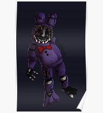 210x230 withered drawing posters redbubble - Withered Bonnie Drawing