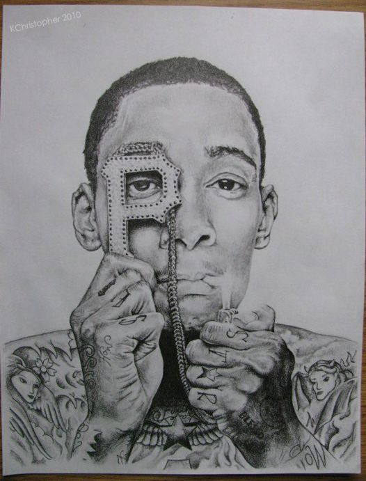 526x691 Wiz Khalifa Music Wiz Khalifa, The Wiz, Drawings - Wiz Khalifa Drawing