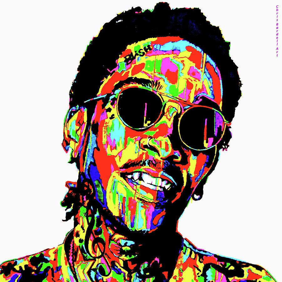 900x900 Wiz Khalifa Drawing - Wiz Khalifa Drawing