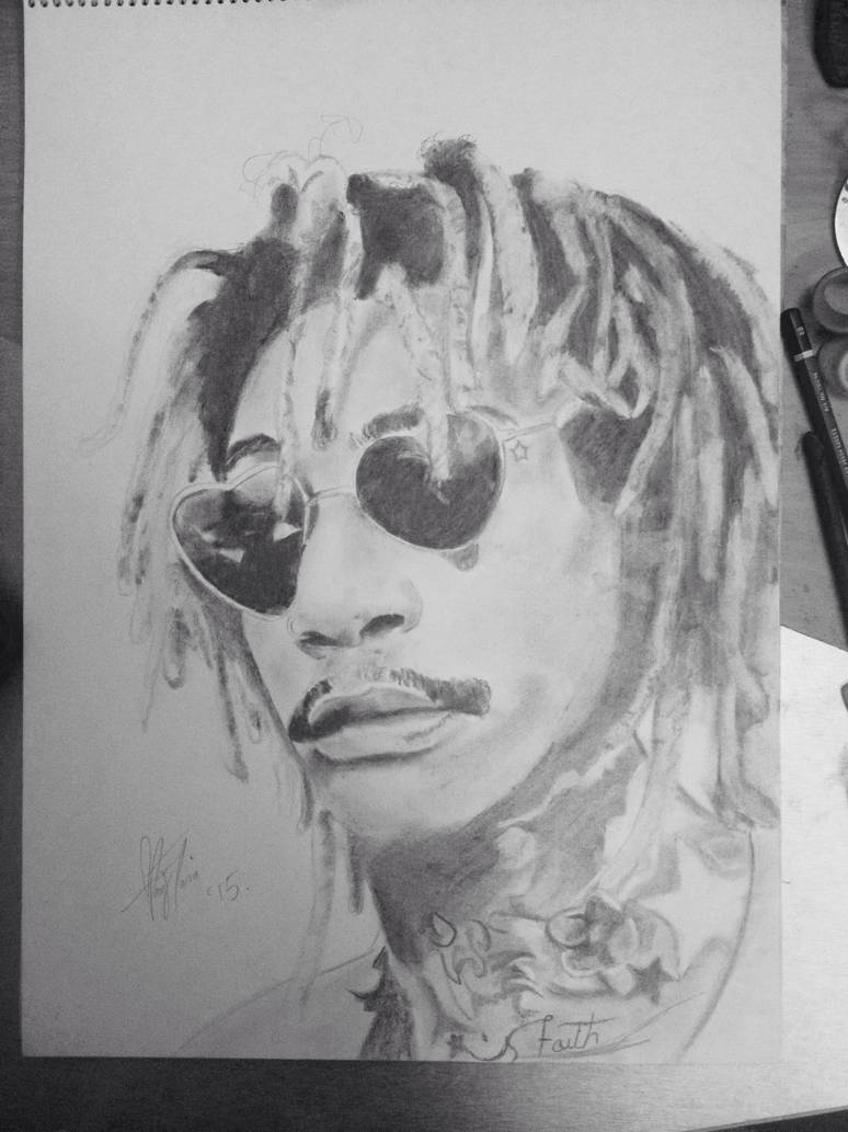 774x1033 Wiz Khalifa Drawing - Wiz Khalifa Drawing