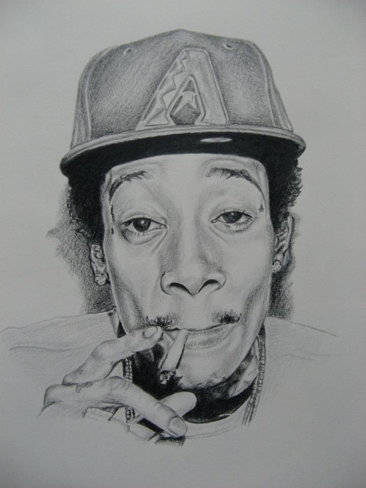 720x960 Wiz Khalifa Portrait Wiz Khalifa Quotes Wiz Khalifa, The Wiz - Wiz Khalifa Drawing