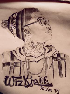 300x400 Wiz Khalifa - Wiz Khalifa Drawing