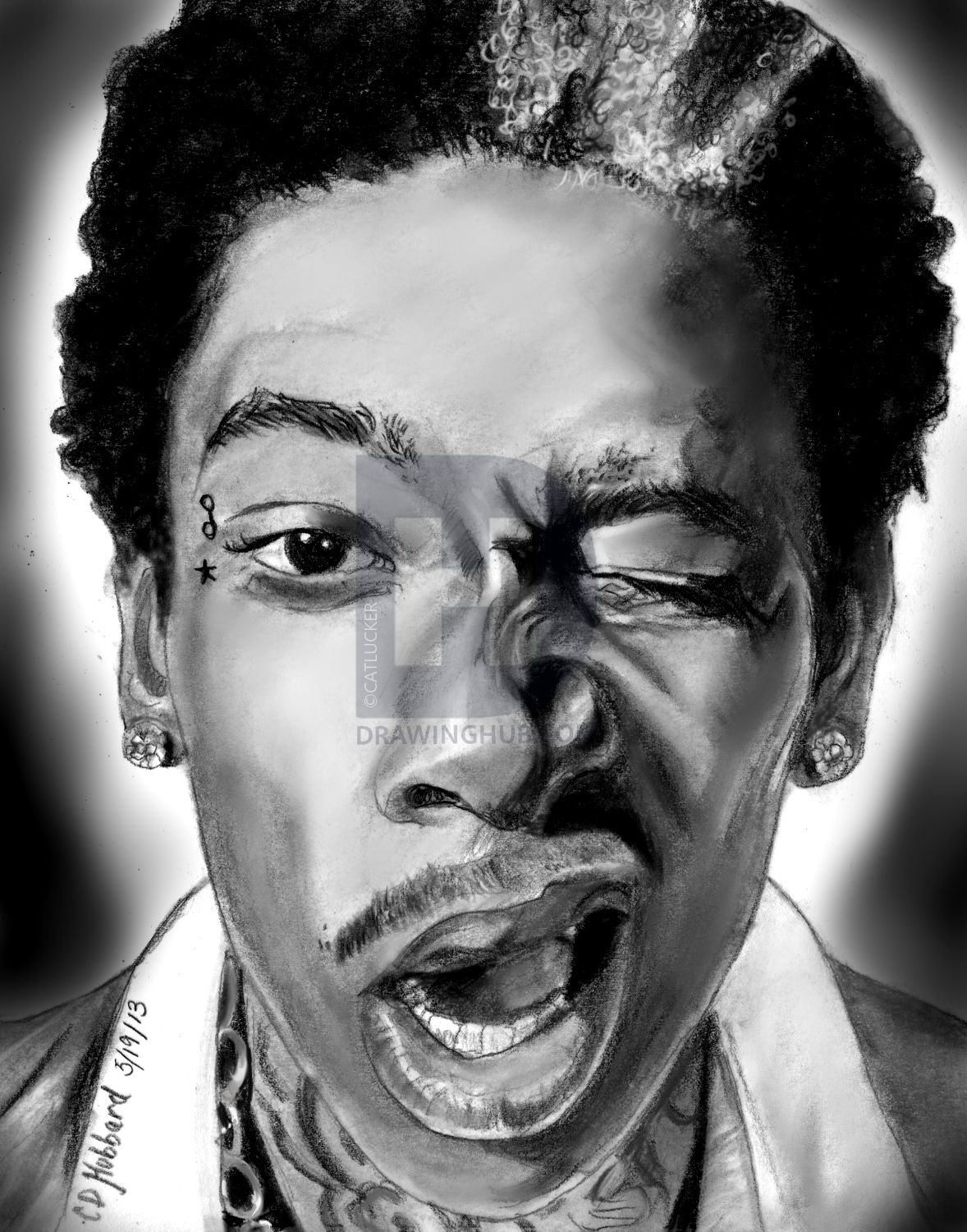 1178x1500 How To Draw Wiz Khalifa, Wiz Khalifa, Step - Wiz Khalifa Drawing