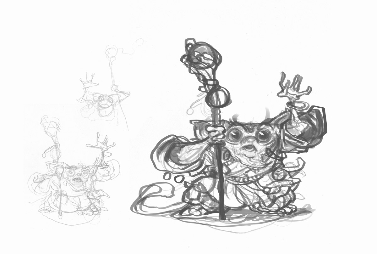 1200x807 tiny wizard drawings muddy colors - Wizard Drawing