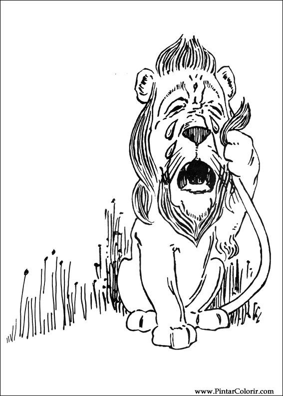 567x794 drawings to paint colour wizard of oz - Wizard Drawings