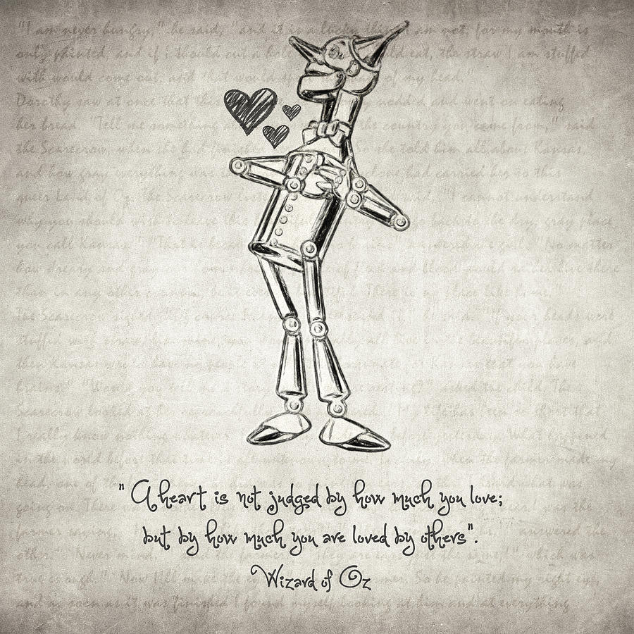 900x900 Tin Woodman - Wizard Drawings