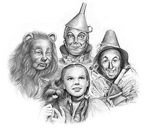 300x260 wizard of oz drawings fine art america - Wizard Drawings