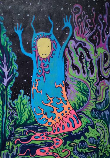 375x540 cosmic wizard drawing - Wizard Drawings