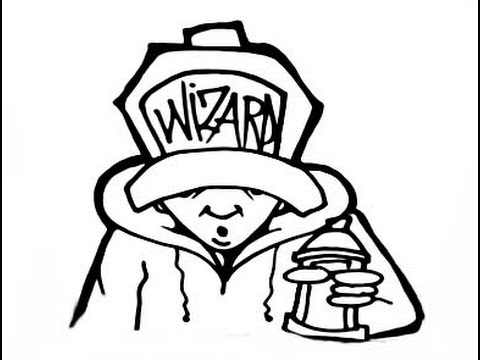 480x360 How To Draw A Graffiti Character - Wizard Drawings Graffiti