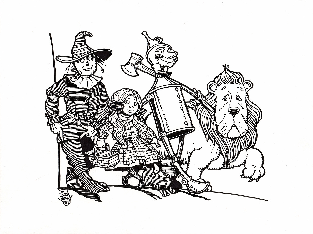 Wizard Of Oz Drawings at Explore collection of