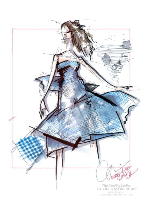 480x720 the wizard of oz is coming to a fashion week near you! - Wizard Of Oz Drawings