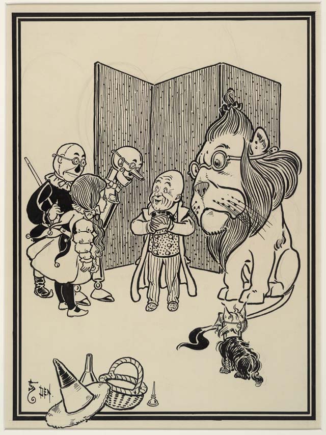 640x854 To Please A Child - Wizard Of Oz Drawings
