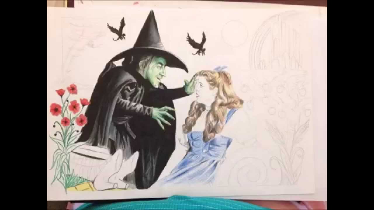 1280x720 Wizard Of Oz Drawing - Wizard Of Oz Drawings