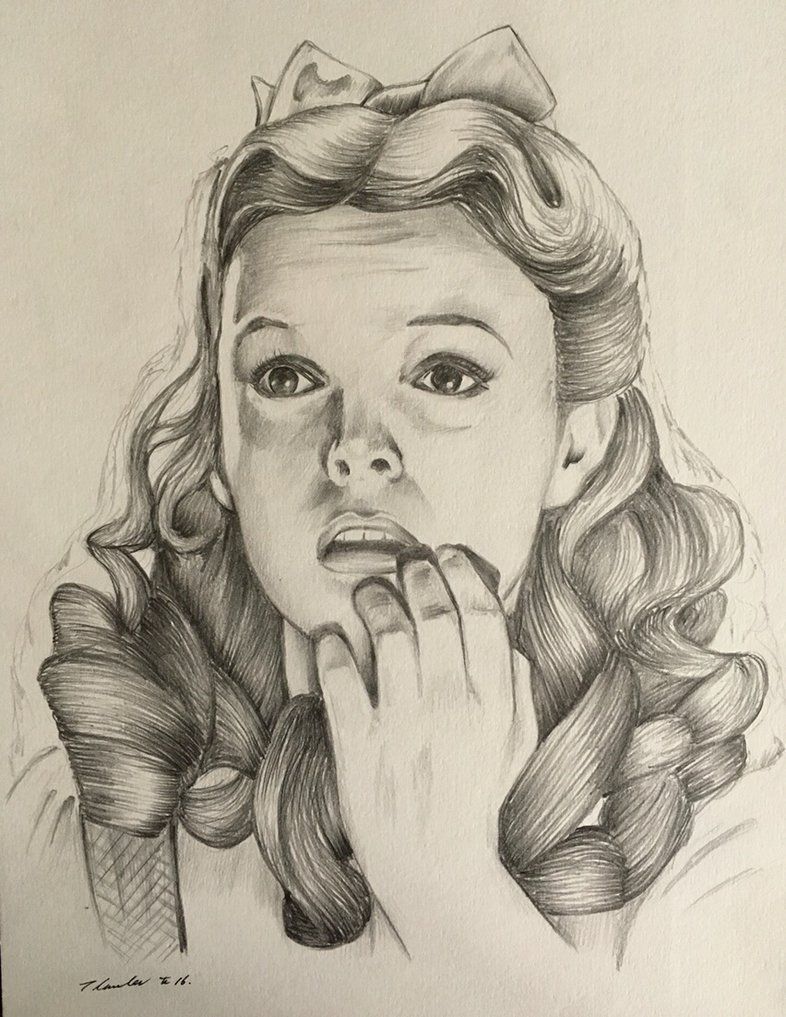 786x1017 Dorothy Wizard Of Oz Drawing - Wizard Of Oz Drawings