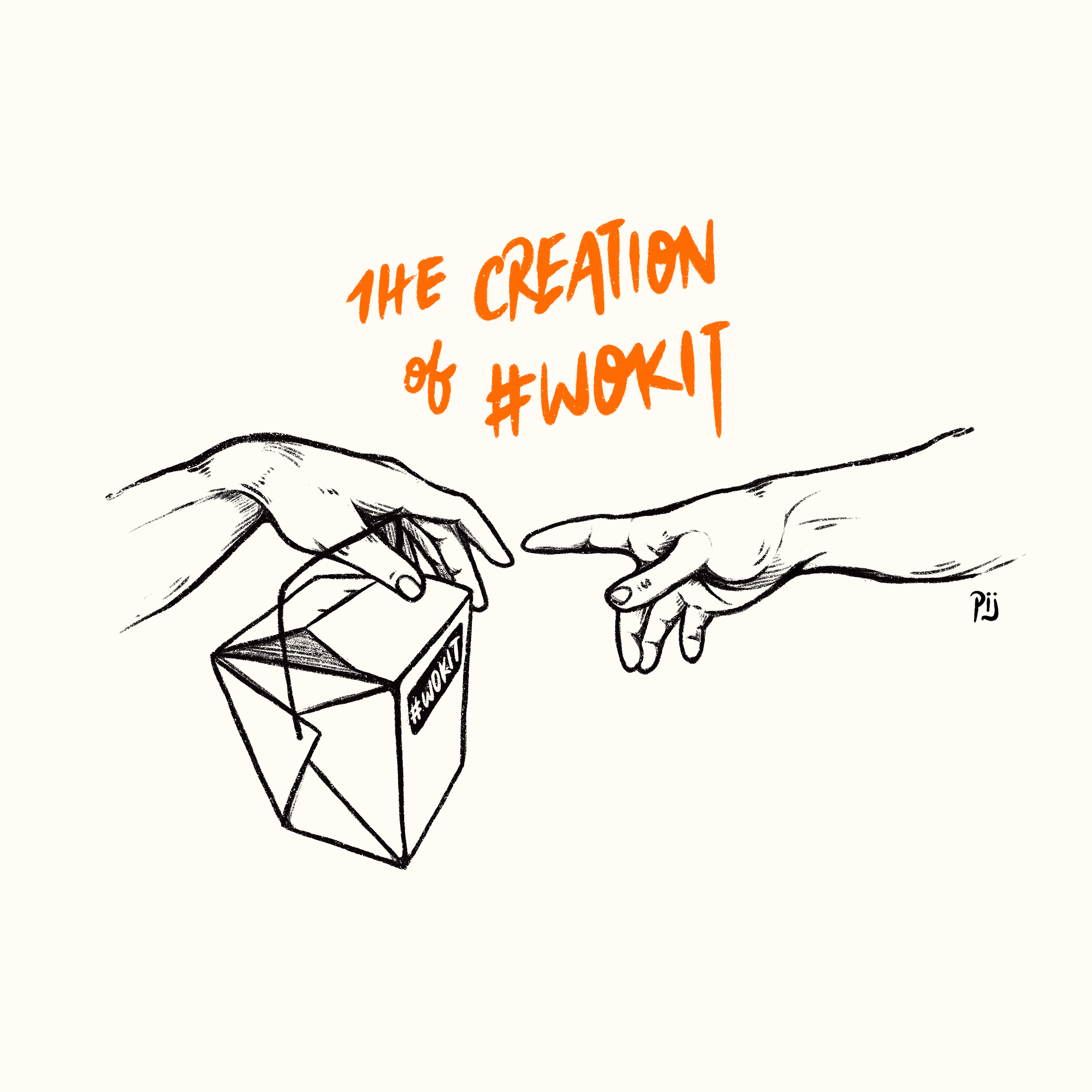 2480x2480 exhibit illustrations - Wok Drawing