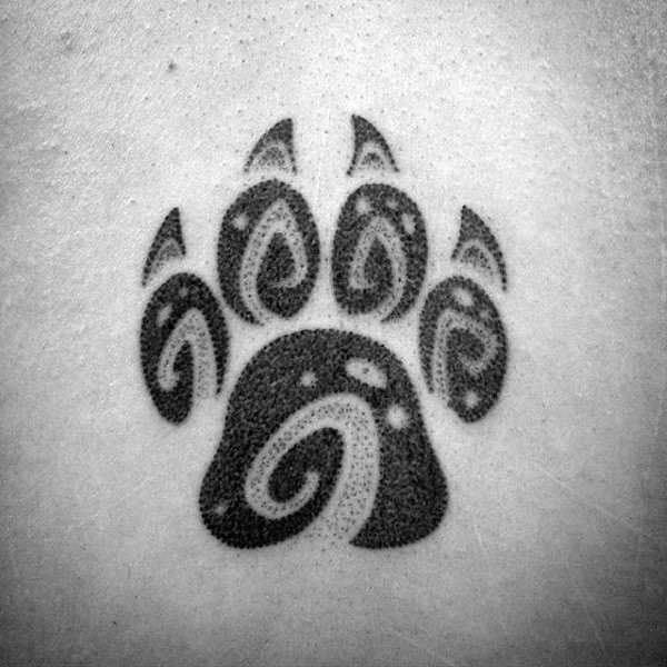 600x600 Wolf Paw Tattoo Designs For Men - Wolf Claw Drawing
