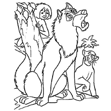 230x230 Top Free Printable Wolf Coloring Pages Online - Wolf Drawing Books