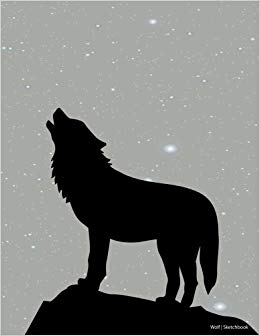 260x336 Wolf Sketchbook Cute Sketchbook, Blank Book, Drawing Pad - Wolf Drawing Books