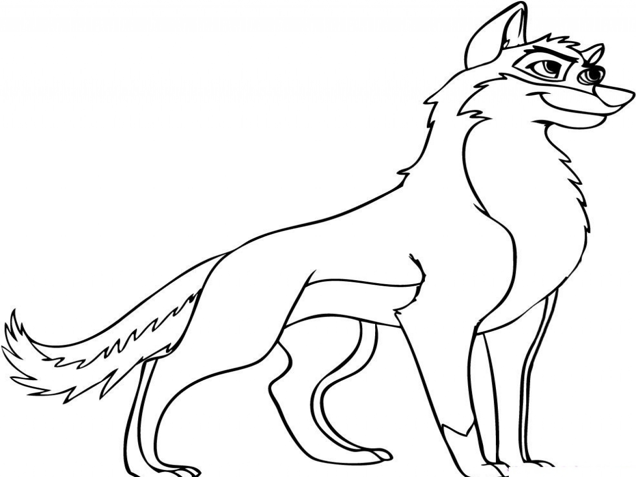 Anime Wolves Coloring Pages / Wolves Coloring Pages Anime Wolf Drawing