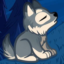 220x220 How To Draw How To Draw A Howling Wolf For Kids - Wolf Drawing For Kids