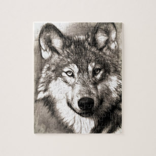 307x307 Wolf Drawings Sports, Toys Games Zazzle Ca - Wolf Drawing Games
