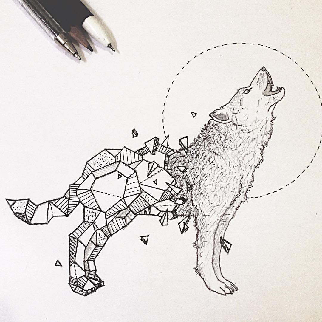 1080x1080 Wolf Drawings - Wolf Drawing Pics