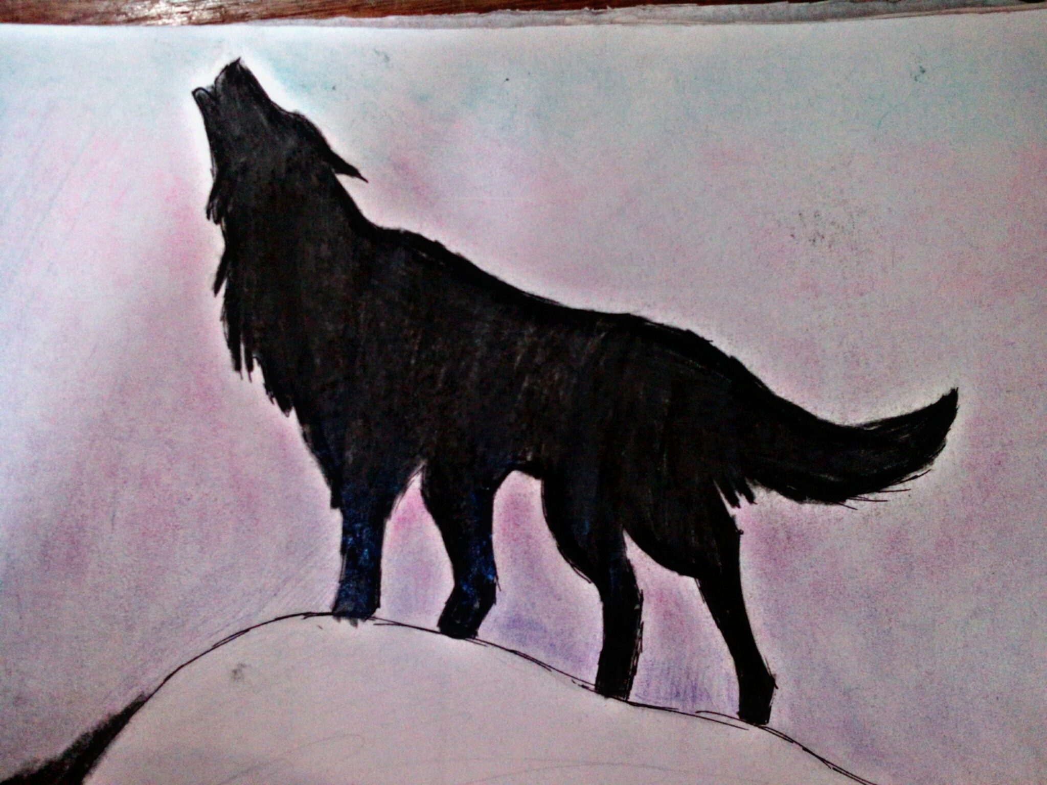 2048x1536 Dibujos Drawing Draw Lobo Wolf Tumblr - Wolf Drawing Tumblr