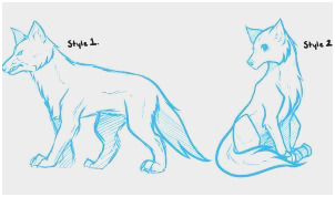 302x178 Anime Wolf Drawing Easy Anime Collection - Wolf Drawing Tutorial