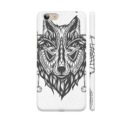 425x425 colorpur wolf dreamcatcher printed back case cover - Wolf Dreamcatcher Drawing