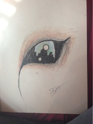 320x428 Wolfeye Drawings On Paigeeworld Pictures Of Wolfeye - Wolf Eye Drawing