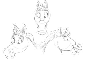 300x210 Wolf Drawing Easy Face Cute - Wolf Face Drawing Step By Step