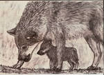 150x109 Wolf - Wolf Family Drawing