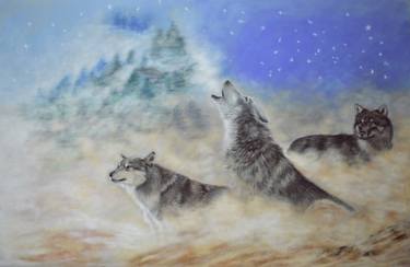 375x244 Wolf Family Drawing - Wolf Family Drawing