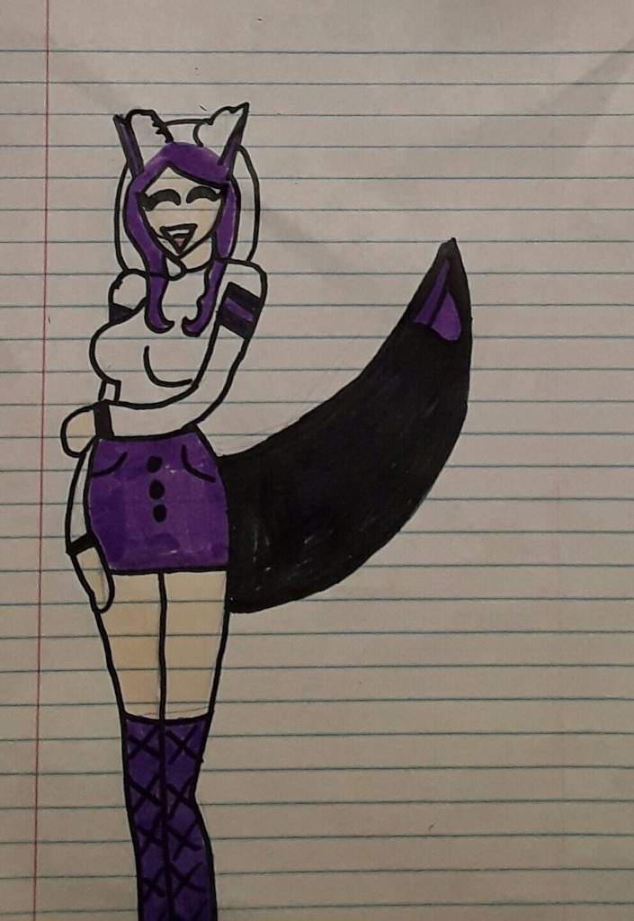 705x1024 Wolf Girl Drawing Minecraft Amino - Wolf Girl Drawing