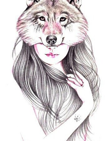 339x456 Wolf Girl Discovered - Wolf Girl Drawing