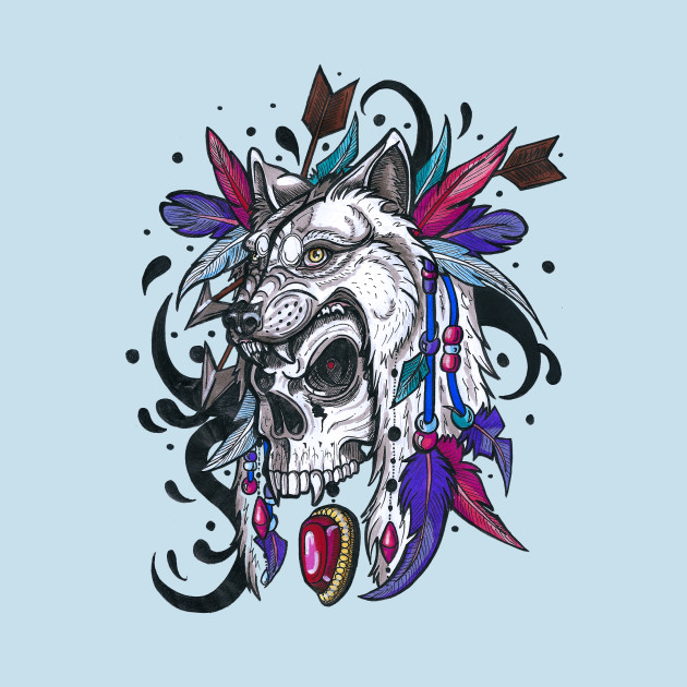 630x630 Wolf Hat - Wolf Hat Drawing