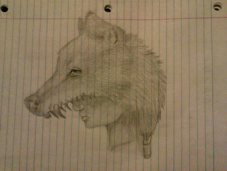 466x350 Wolf Hat - Wolf Hat Drawing