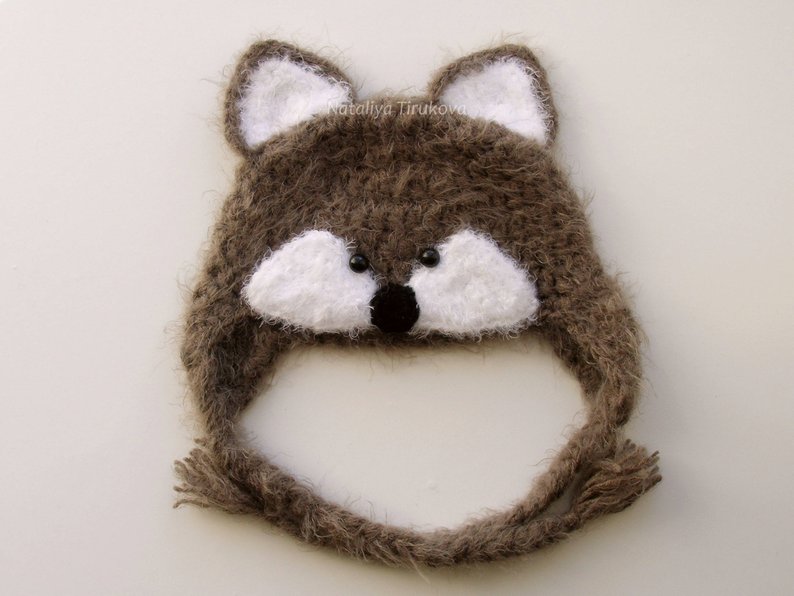 794x596 Crochet Baby Wolf Hatwolf Baby Hataby Hatwolf Baby Photo Etsy - Wolf Hat Drawing