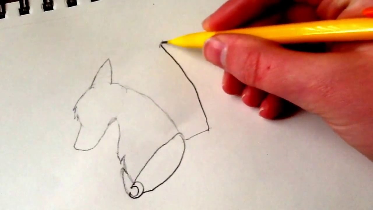 1280x720 drawn lunar wolf howling moon - Wolf Howling Moon Drawing