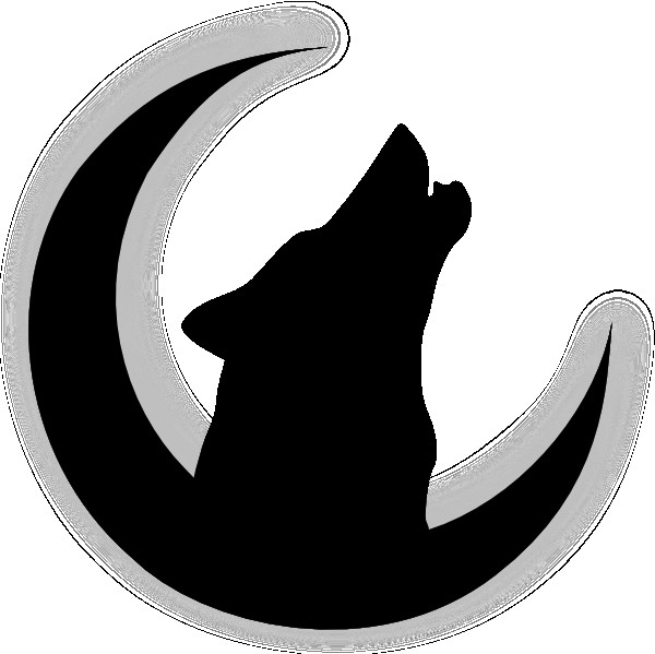 600x599 wolf head clipart wolf clipart luxury howling wolf head drawing - Wolf Howling Moon Drawing